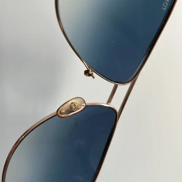 Tom Ford Andy Gold-Tone Aviator Sunglasses main image 4